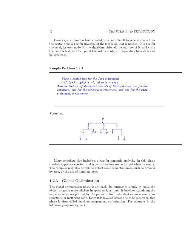 Compiler Design: Theory, Tools, and Examples - Page 12